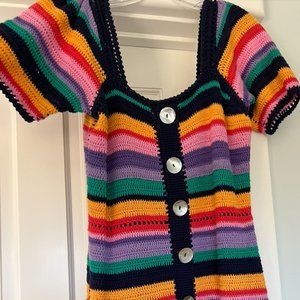 FARM Rio Rainbow Edit Knit Dress